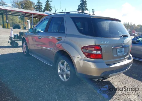2008 Mercedes-Benz Ml 350 4Matic из США, поврежденный, VIN 4JGBB86E68A435854